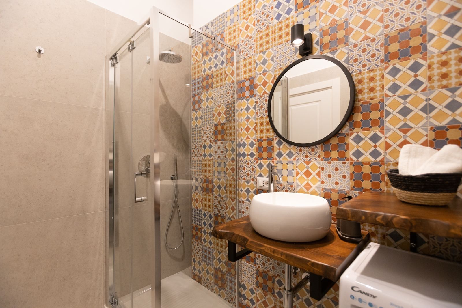 Bagno con doccia